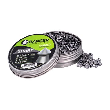 4.5 mm RANGER Diabolo Professional Sharp Point 500 pellets