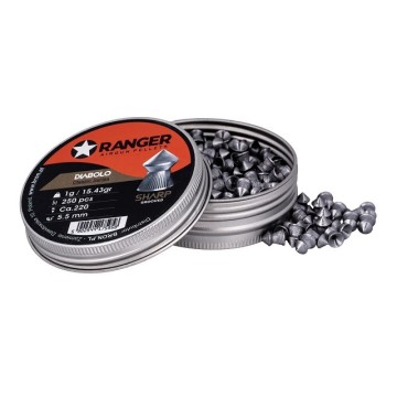 5 5 mm RANGER Diabolo Sharp 250 pcs.