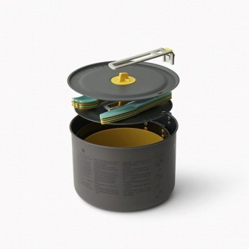 Sea to Summit Frontier UL Two Pot Cook Set 4P Folding crockery set