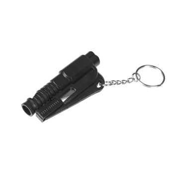 Emergency tool GUARD LIFEGUARD whistle  belt knife  glass breaker (YC-004-BL)