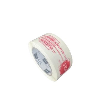 BSTech tape adhesive with print 48x100m  Careful glass