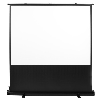 Maclean portable projection screen  compact  floor  66   16:9  MC-210