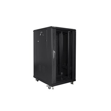 LANBERG FREE STANDING 19  RACK CABINET 22U 600X800 BLACK