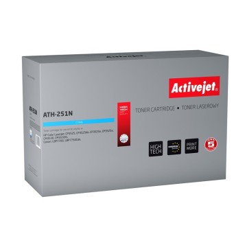 Activejet ATH-251N Toner (replacement for HP 504A CE251A  Canon CRG-723C Supreme 7000 pages cyan)