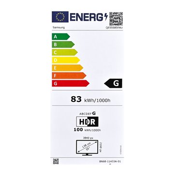 Samsung QE55S85FAUXXH TV 139.7 cm (55 ) 4K Ultra HD Smart TV Wi-Fi
