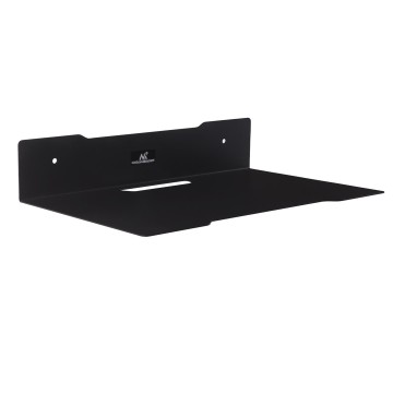 Maclean decoder wall shelf  single  max. 5kg  steel  MC-122