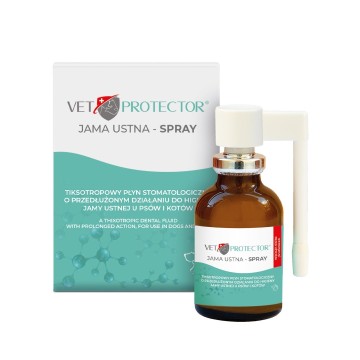 JM SANTE Vet Protector Oral cavity spray – liquid for the oral cavity for dogs and cats - 30 ml