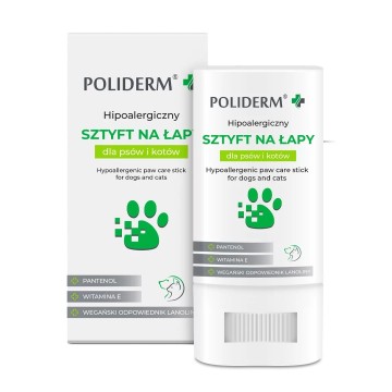 POLIDERM hypoallergenic paw stick for dog and cat – 14.5g