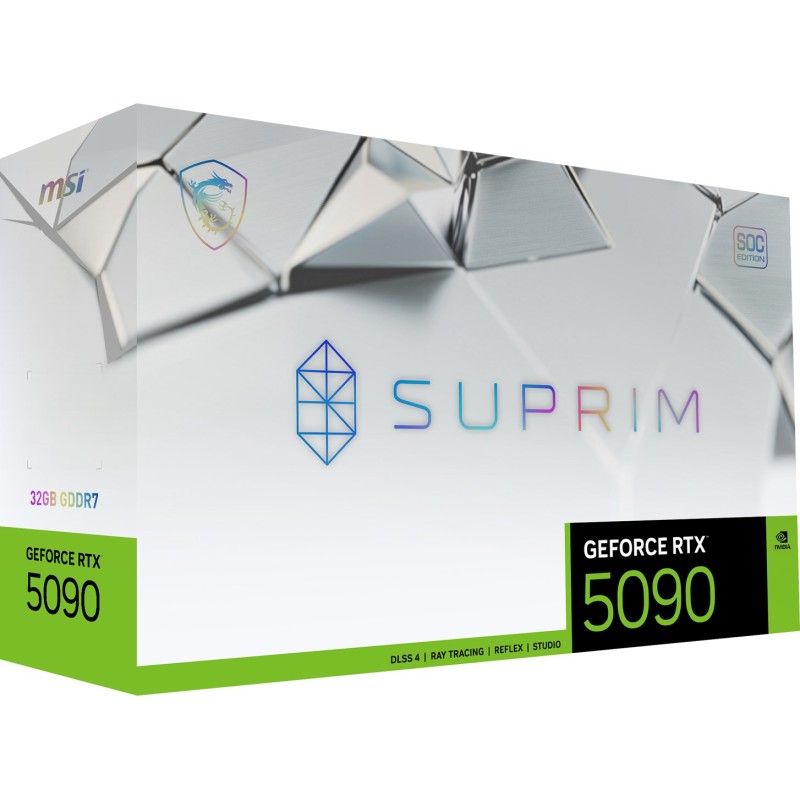 Karta graf. MSI RTX 5090 32G SUPRIM SOC Karta graf. MSI RTX 5090 32G SUPRIM SOC