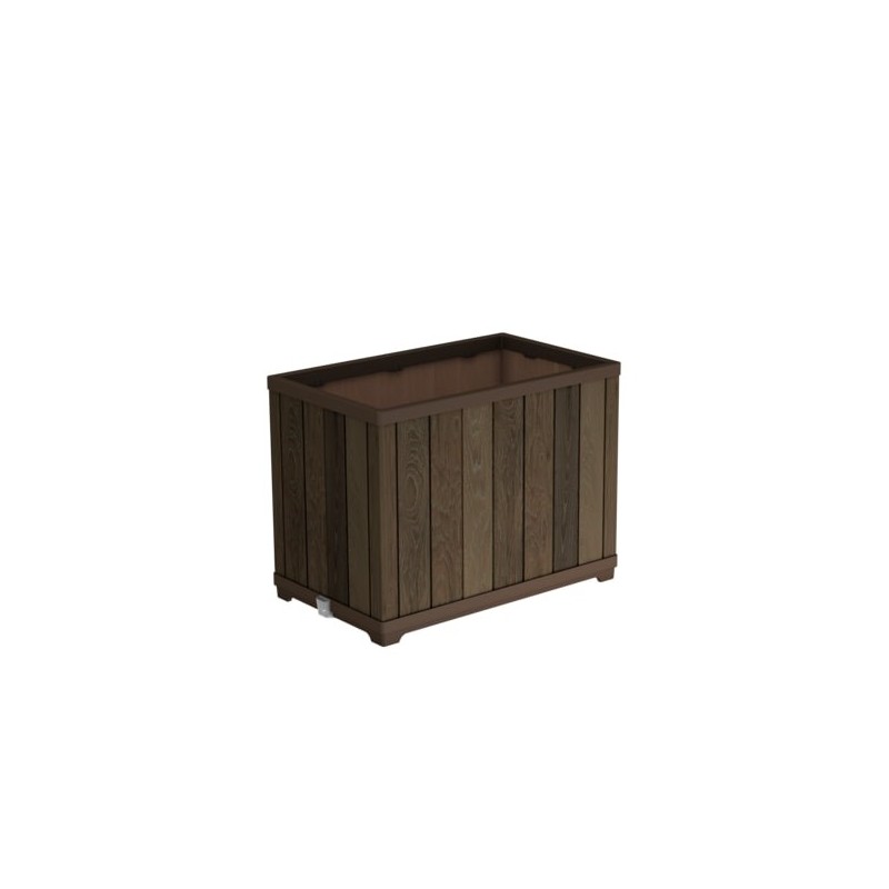 KETER 261035 garden planter walnut KETER 261035 garden planter walnut