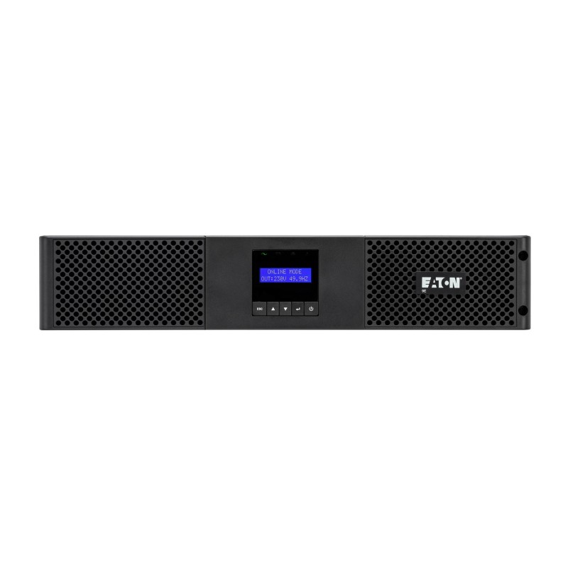Eaton 9E2000IR uninterruptible power supply (UPS) Double-conversion (Online) 2 kVA 1800 W 6 AC outlet(s) Eaton 9E2000IR uninterruptible power supply (UPS) Double-conversion (Online) 2 kVA 1800 W 6 AC outlet(s)