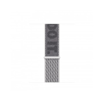 Cinturino Apple Watch 38/40/41mm - Bianco Vetta/Nero - Nike Sport Loop
