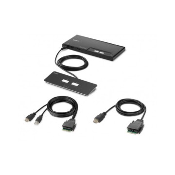 2-PORT SINGLE HEAD HDMI KVM SWITCH PP4.0 W/REMOTE