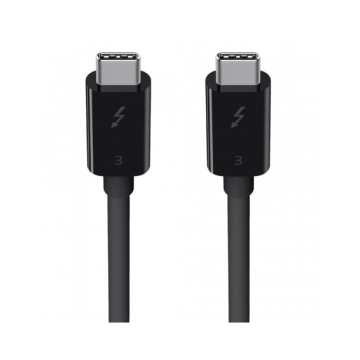 CAVO THUNDERBOLT 3 (DA USB-C A USB-C) 100W DA  0,8 - NERO