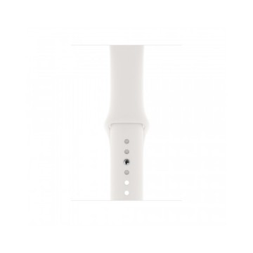Cinturino Apple Watch 42/44/45mm - Bianco - Sport Band - S/M & M/L(Demo)