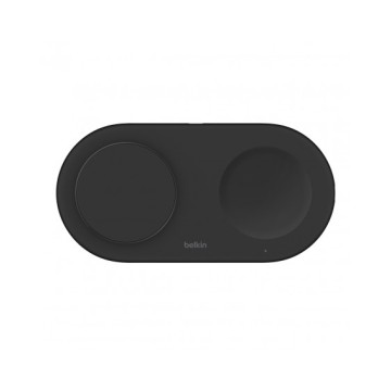 TAPPETINO DI RICARICA WIRLESS MAGNETICO 2IN1 15W QI2 - NERO