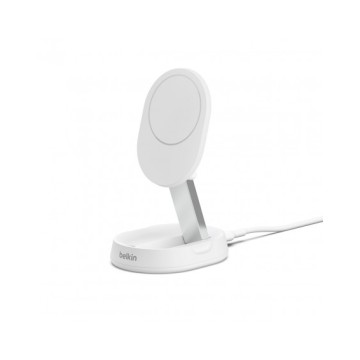 Belkin supporto per ricarica wireless QI2 convertibile 15W con alimentatore  - Bianco