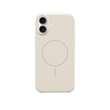 Custodia Beats con Magsafe in Silicone per iPhone 16 Plus - Bianco Palladio
