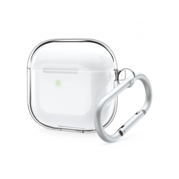 Airpod 4 - Protective TPU Shell Case - Clear - Hang Version
