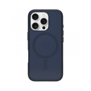 OtterBox Symmetry Clear MagSafe Apple iPhone 16 Pro Blue Bear - blue