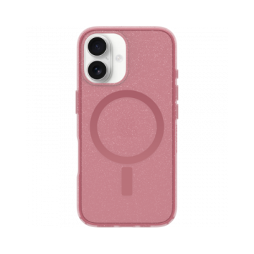 OtterBox Symmetry Clear MagSafe Apple iPhone 16 Thimbleberry - pink
