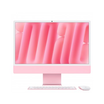 iMac rosa - RAM 24GB di memoria unificata - HD SSD 512GB - Senza Ethernet - Magic Mouse - Magic Keyboard con Touch ID e tastieri