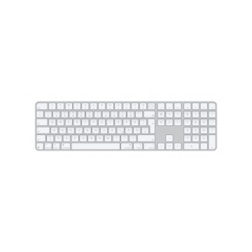 Magic Keyboard con Touch ID and Numeric Keypad per Mac models con Apple silicon - German - Bianco Keys  con porta USB-C