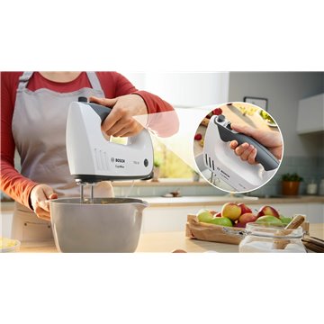 Bosch MFQ37400 mixer Hand mixer 750 W Grey  White