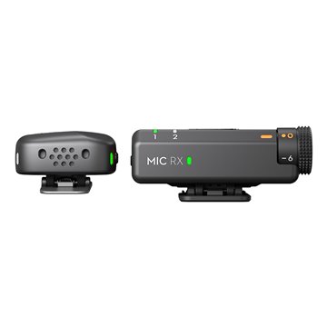 DJI Mic Mini Mounted camera receiver Black