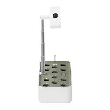 GreenBlue Intelligent Indoor Plant Growing System  SMART pot  4L capacity  for 12 plants  full spectrum LEDs  GB133