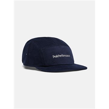 Peak Performance Cord Cap  blue - HERE