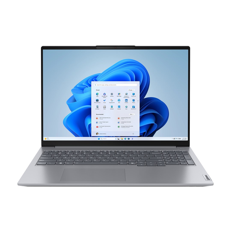 Lenovo ThinkBook 16 Intel Core Ultra 5 125U Laptop 40.6 cm (16 ) WUXGA 8 GB LPDDR5-SDRAM 512 GB SSD Wi-Fi 6E (802.11ax) Windows Lenovo ThinkBook 16 Intel Core Ultra 5 125U Laptop 40.6 cm (16 ) WUXGA 8 GB LPDDR5-SDRAM 512 GB SSD Wi-Fi 6E (802.11ax) Windows