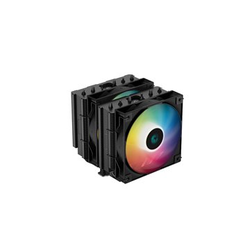 DeepCool AG620 BK ARGB Processor Air cooler 12 cm Black  White 1 pc(s)