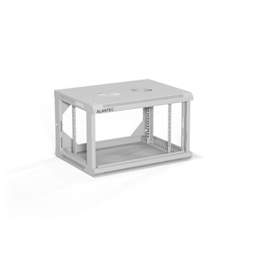 ALANTEC Racking cabinet 19  6U 600x450  Grey FLAT PACK