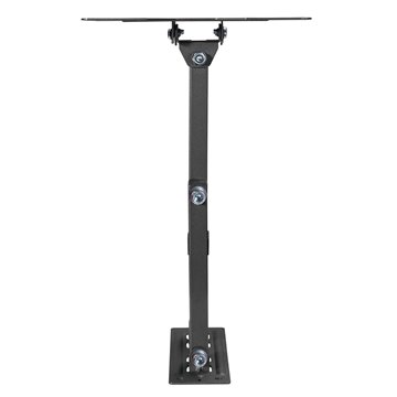 Maclean MC-700N TV Monitor Wall Mount Universal max VESA 200x20 23 -43  30kg Black Extendable Tilting for Small TVs