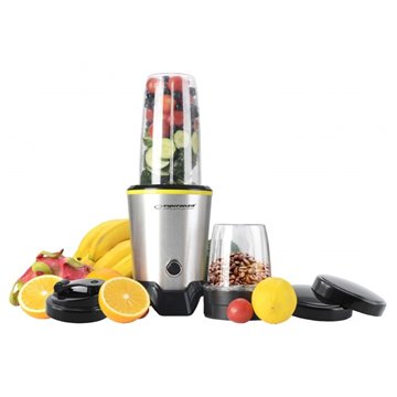 Esperanza EKM028 blender Tabletop blender 1000 W Black  Stainless steel