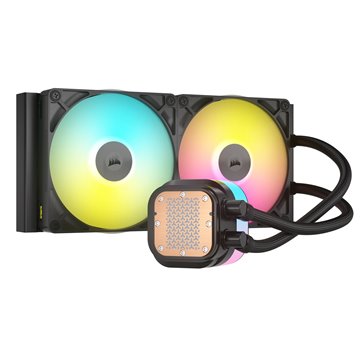 Corsair iCUE LINK TITAN RX RGB Processor All-in-one liquid cooler 14 cm Black 1 pc(s)