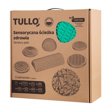 TULLO Fizjo Ścieżka sensoryczna  11 sztuk