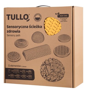 TULLO Fizjo Ścieżka sensoryczna  pastelowa  11 szt.
