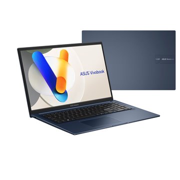 ASUS Vivobook 17 X1704VA-AU1068W Core 5 120U 17.3  FHD IPS-level Panel 60Hz 250nits AG 16GB DDR5 SSD512 Intel Graphics WLAN+BT C