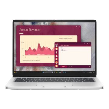 DELL Pro 14 PC14250 Intel Core Ultra 7 265U Laptop 35.6 cm (14 ) Full HD+ 16 GB DDR5-SDRAM 512 GB SSD Wi-Fi 6E (802.11ax) Window