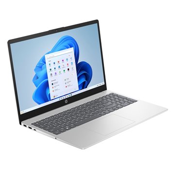 HP 15-fd0217nw i3-N305 15.6 FHD 250nits AG 8GB DDR4 SSD512 Intel UHD Cam720p 41Wh Win11 Natural Silver 2Y