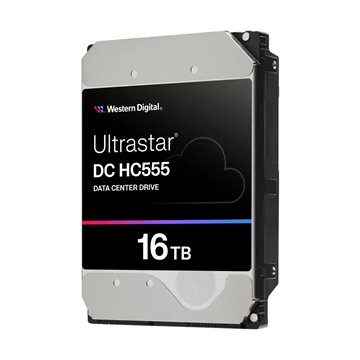 Western Digital Ultrastar DC HC555 internal hard drive 16 TB 7200 RPM 512 MB 3.5  Serial ATA III