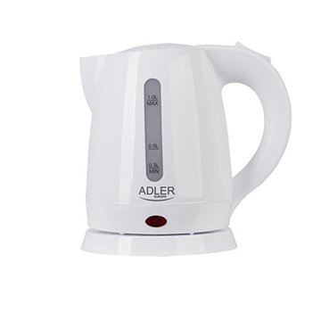 Adler AD 1272 electric kettle 1 L 1600 W Hazelnut  White