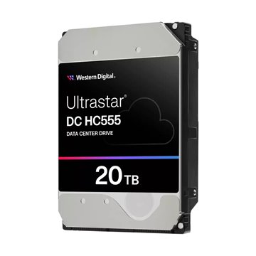 Western Digital Ultrastar DC HC555 internal hard drive 20 TB 7200 RPM 512 MB 3.5  SAS3