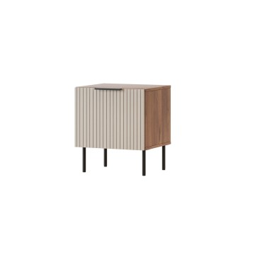 Cama Bedside cabinet  2 pcs. ALMERA 50x42x44 walnut/cashmere