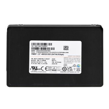SSD Samsung PM897 480GB SATA 2.5  MZ7L3480HBLT-00A07 (DWPD 3)