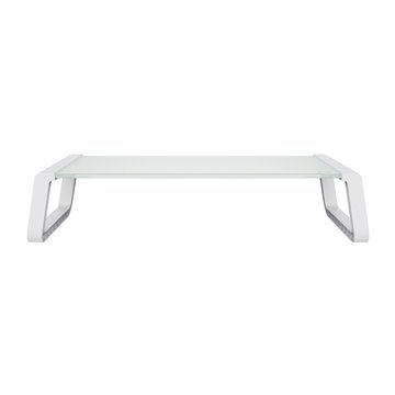 Trust Monta - Tempered glass monitor stand (white)