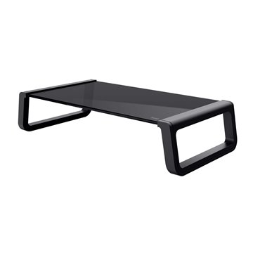 Trust Monta - Tempered glass monitor stand (black)