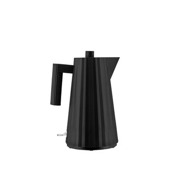 Alessi MDL06 B Pleated Electric Kettle  Black Euro Plug